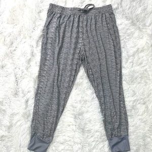 LA+ IMAGE, Light Grey Thin Joggers, Size: 1X